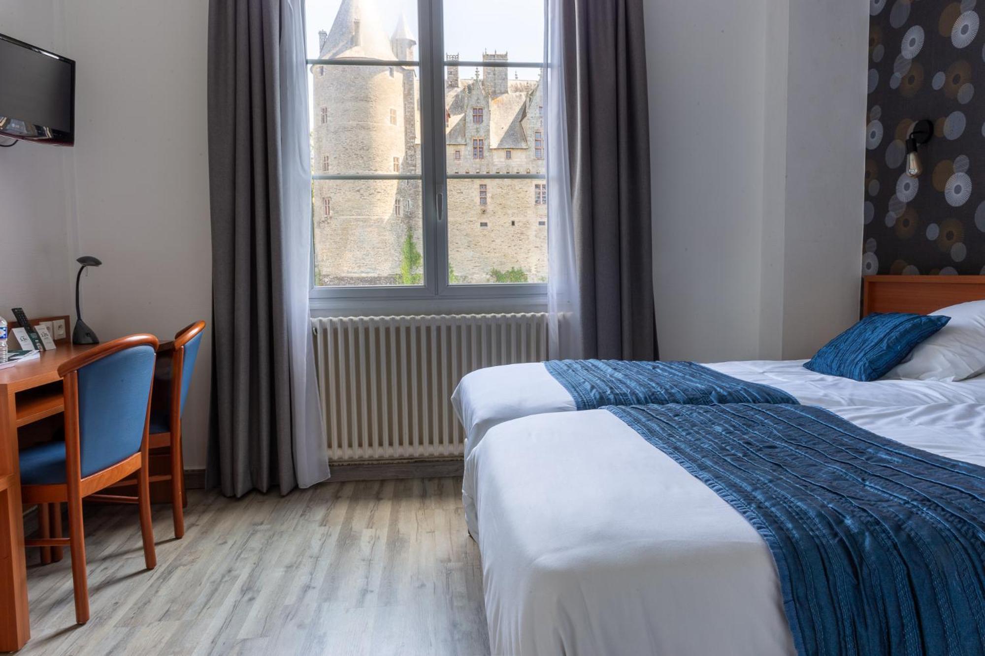 Hotel Restaurant Du Chateau Josselin Dış mekan fotoğraf