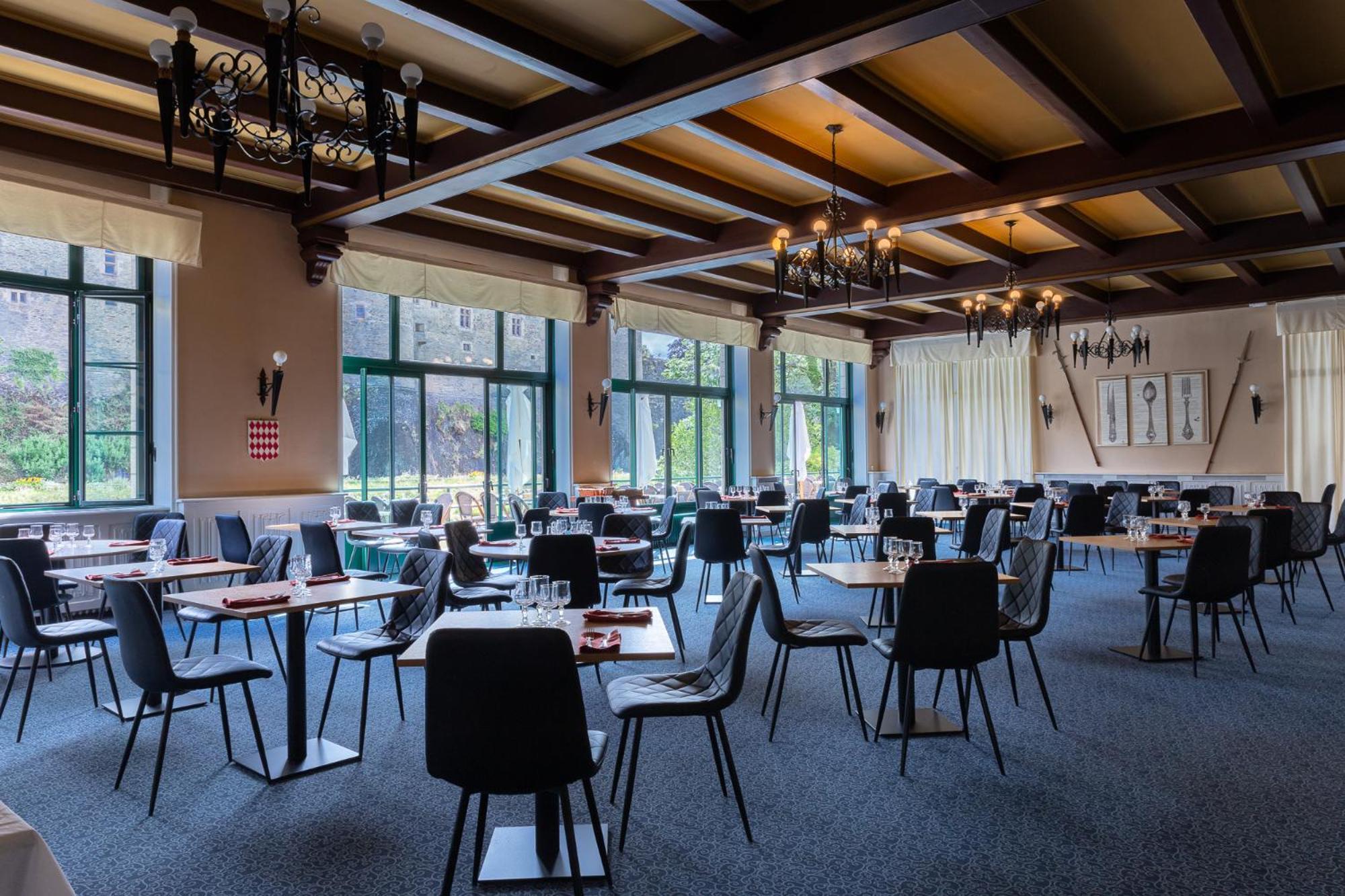 Hotel Restaurant Du Chateau Josselin Dış mekan fotoğraf